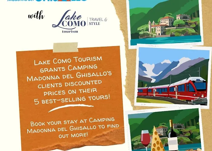 캠프장 Campeggio Madonna Del Ghisallo 마그레글리오