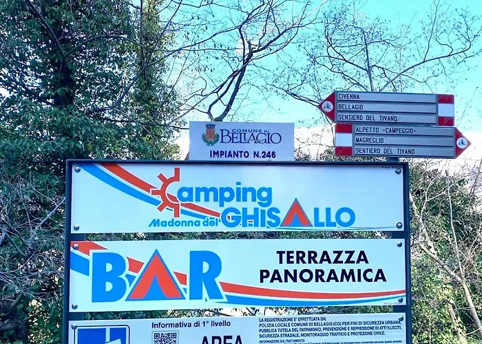 Campeggio Madonna Del Ghisallo 캠프장 마그레글리오